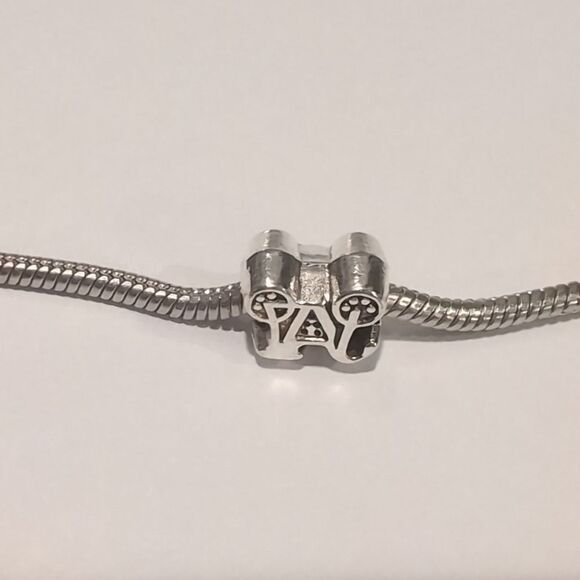 Silver Bicycle Charm for Pandora‎ Style Bracelet - Picture 4 of 5
